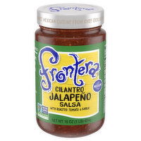 Frontera Medium Cilantro Jalapeno Salsa with Roasted Tomato & Garlic, 16 Ounce