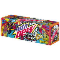 Mountain Dew Spark, 12 Pack, 144 Fluid ounce