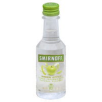 Smirnoff Vodka, Green Apple, 50 Millilitre