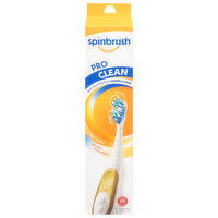 Spinbrush Pro Clean Powered Toothbrush, Medium, 1 Each