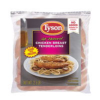 Tyson Boneless Skinless Chicken Breast Tenderloins (Frozen), 2.5 Pound