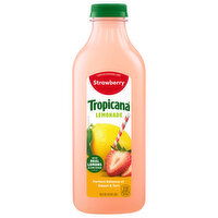 Tropicana Lemonade, Strawberry, 46 Fluid ounce