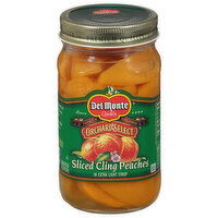 Del Monte Cling Peaches, Sliced, 20 Ounce