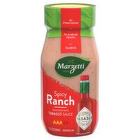 Marzetti Dressing & Dip, Ranch, Spicy, 13 Fluid ounce
