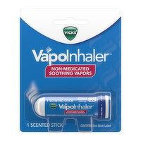 Vicks Nasal Decongestant VapoInhaler Portable Nasal Inhaler, Non-Medicated, 1 Each