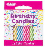 Culpitt Neon Multi Color Birthday Candles, 1 Each