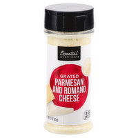 Essential Everyday Cheese, Parmesan and Romano, Grated, 3 Ounce