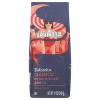 Lavazza Coffee, Ground, Medium Roast, Dolcevita Classico, 12 Ounce