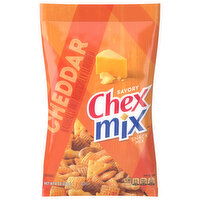 Chex Mix Snack Mix, Savory, Cheddar, 8 Ounce