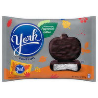 York Peppermint Patties, Dark Chocolate Covered, Pumpkins, 9.6 Ounce