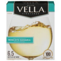 Vella Moscato Sangria, 1.32 Gallon