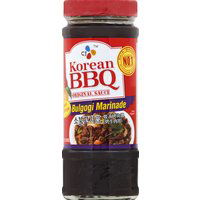 CJ Marinade, Bulgogi, Korean BBQ Original Sauce, 1 Each