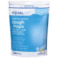 Equaline Cough Drops, Sugar Free, Menthol Flavor, 140 Each