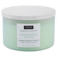 Tuscany Candle Elemental Aromatics Candle, Rainforest Reset, 1 Each