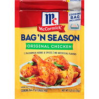 McCormick Bag 'n Season Original Chicken Cooking Bag & Seasoning Mix, 1.25 Ounce