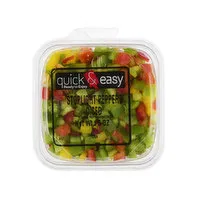 Quick and Easy Stoplight Peppers Diced, 6 Ounce