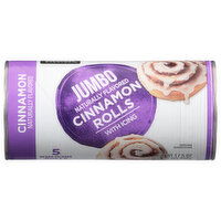 Essential Everyday Cinnamon Rolls, with Icing, Jumbo, 5 Each