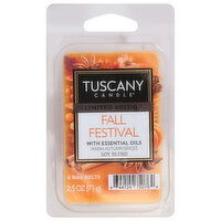 Tuscany Candle Wax Melts, Fall Festival, 6 Each