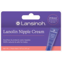 Lansinoh Nipple Cream, Lanolin, 1.41 Ounce