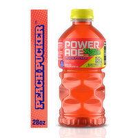 Powerade  Xtra Sour Peach Pucker Electrolyte Sports Drink, 28 Fluid ounce