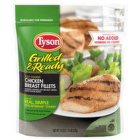 Tyson Grilled And Ready Grilled & Ready Grilled & Ready Fully Cooked Grilled Chicken Breast Fillets, 19 oz. (Frozen), 19 Ounce