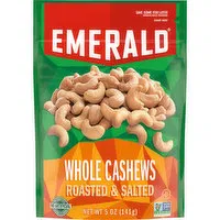 Emerald® Whole Cashews, 5 Ounce