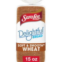 Sara Lee Delightful Shelf-Stable Soft & Smooth Wheat Whole Wheat Bread Bread, 15 oz, 15 Ounce