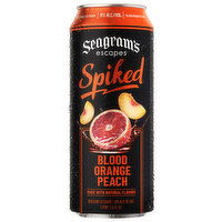 Seagram's Escapes Spiked Malt Beverage, Blood Orange Peach, 23.5 Fluid ounce