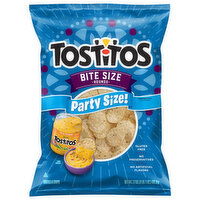 Tostitos Tortilla Chips, Bite Size Rounds, Party Size!, 17 Ounce