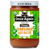 Once Again Sunflower Seed Butter, Creamy, Unsweetened, 16 Ounce