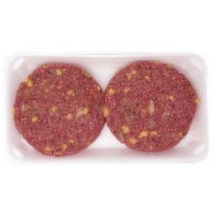 Cub Gourmet Pub Burger, 80% Lean, 2 Pack, 12 Ounce