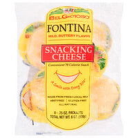 BelGioioso Snacking Cheese, Fontina, 8 Each