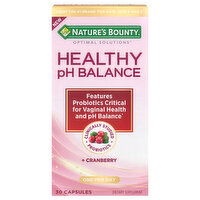 Nature's Bounty Healthy pH Balance, Capsules, 30 Each