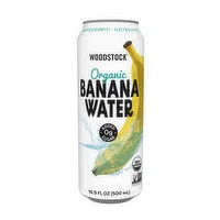 Woodstock Organic Banana Water, 16.9 Fluid ounce