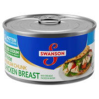 Swanson® 35% Less Sodium White Premium Chunk Canned Chicken Breast in Water, 12.5 Ounce