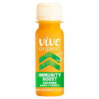 Vive Organic Wellness Shot, Cayenne, Ginger & Turmeric, Immunity Boost, 2 Fluid ounce