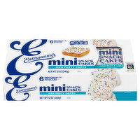 Entenmann's Cake and Sprinkles Mini Snack Cakes, 6 Each