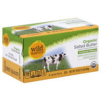 Wild Harvest Butter, Organic, Salted