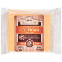 Black Creek Cheese, Cheddar, Extra Sharp, 7 Ounce