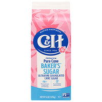 C&H Sugar, Pure Cane, Baker's, 4 Pound