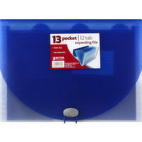 BETTER OFFICE PRODUCTS Expanding File, 12 Tab, 13 Pocket, 1 Each