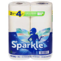 Sparkle Paper Towels, 2-Ply, 2 Each