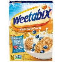 Weetabix Cereal, Whole Grain, 14 Ounce