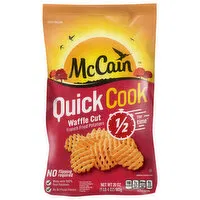 McCain French Fried Potatoes, Waffle Cut, Quick Cook, 20 Ounce