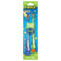Firefly Toothbrushes, Soft, 3+, 2 Each