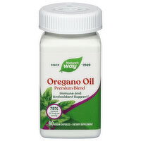Nature's Way Vegan Capsules Premium Blend 37.5 mg Oregano Oil, 60 Each