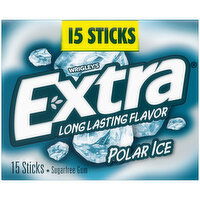 Extra EXTRA Gum Polar Ice Sugar Free Chewing Gum, 15 Ounce