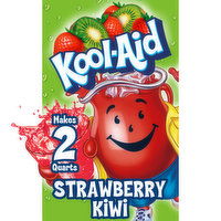 Kool-Aid Unsweetened Strawberry Kiwi Artificially Flavored Powdered Soft Drink Mix, 0.17 Ounce