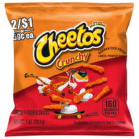 Cheetos Cheese Flavored Snacks, Crunchy, 1 Ounce