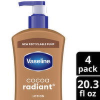 Vaseline Body Lotion Cocoa Radiant, 20.3 Ounce